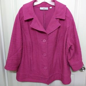 Avenue Studio Pink Jacket Size 26